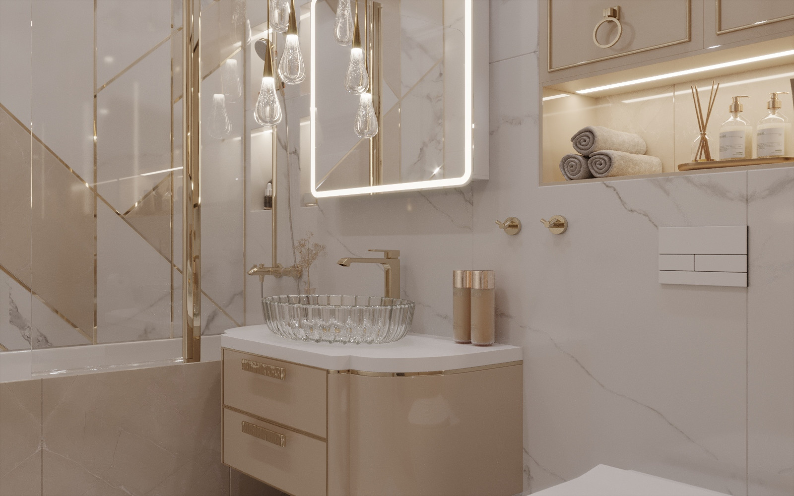 Дизайн интерьера квартиры в ЖК "Onyx Deluxe"