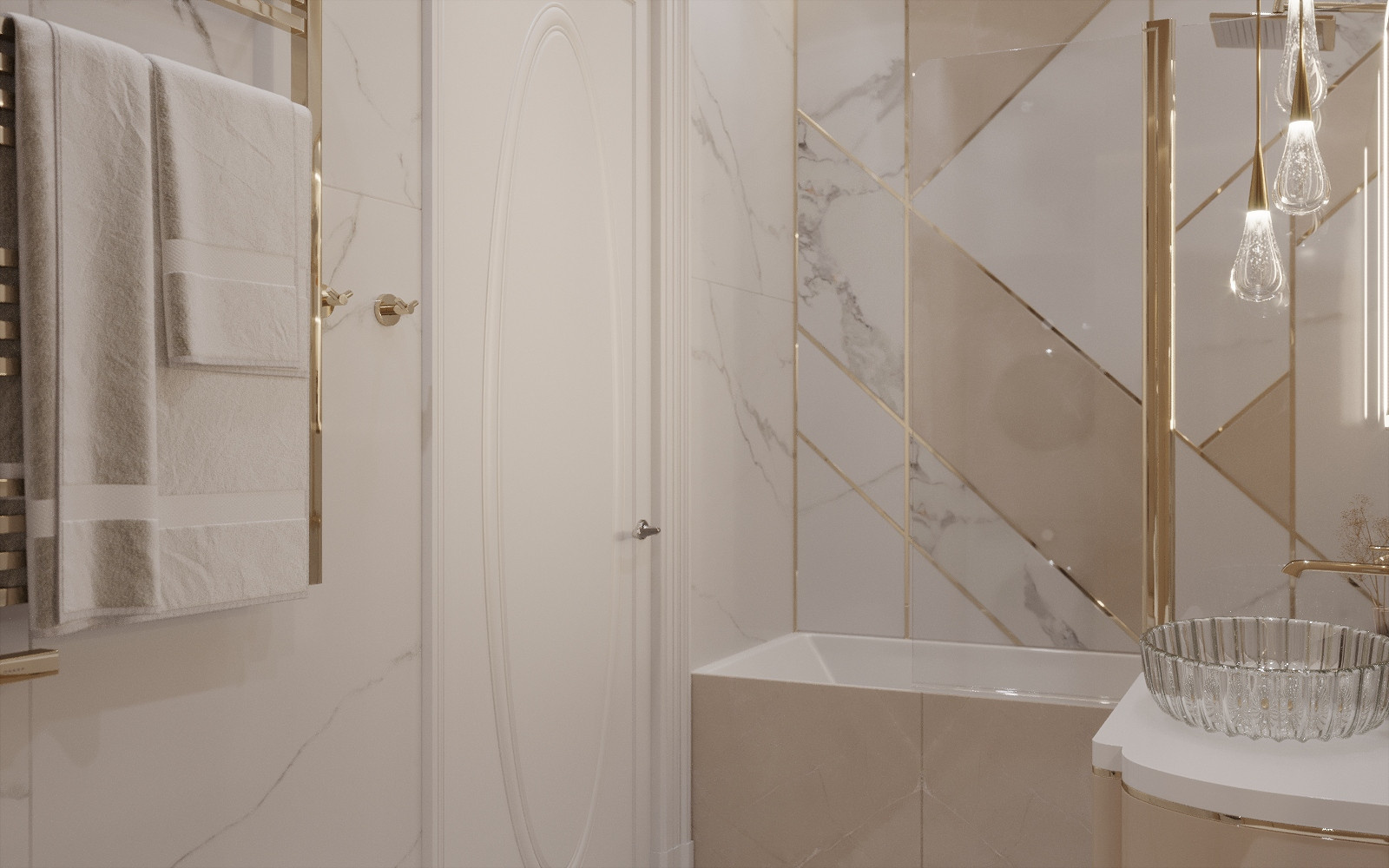 Дизайн интерьера квартиры в ЖК "Onyx Deluxe"