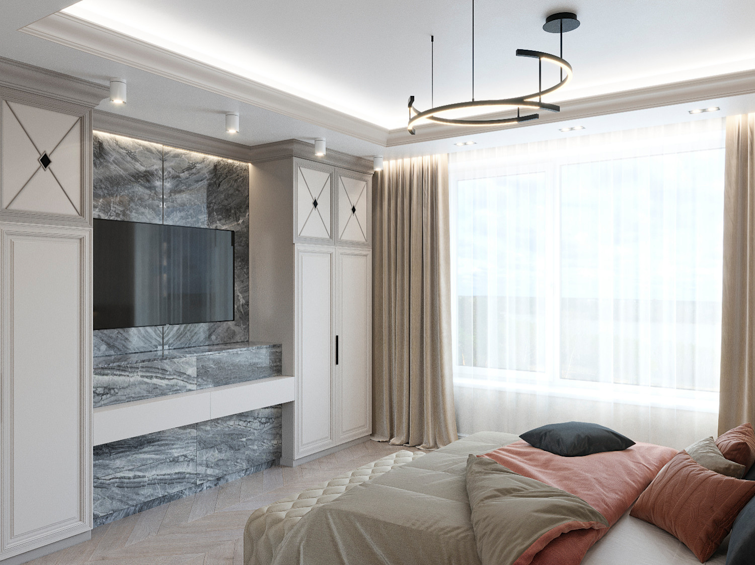 2020г. Квартира 160 м2 в ЖК "Флора и Фауна"