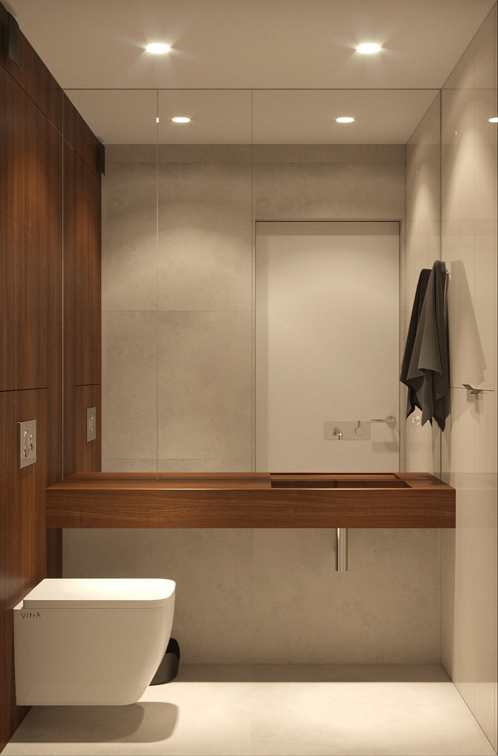 Квартира с натуральными оттенками, 60 м2