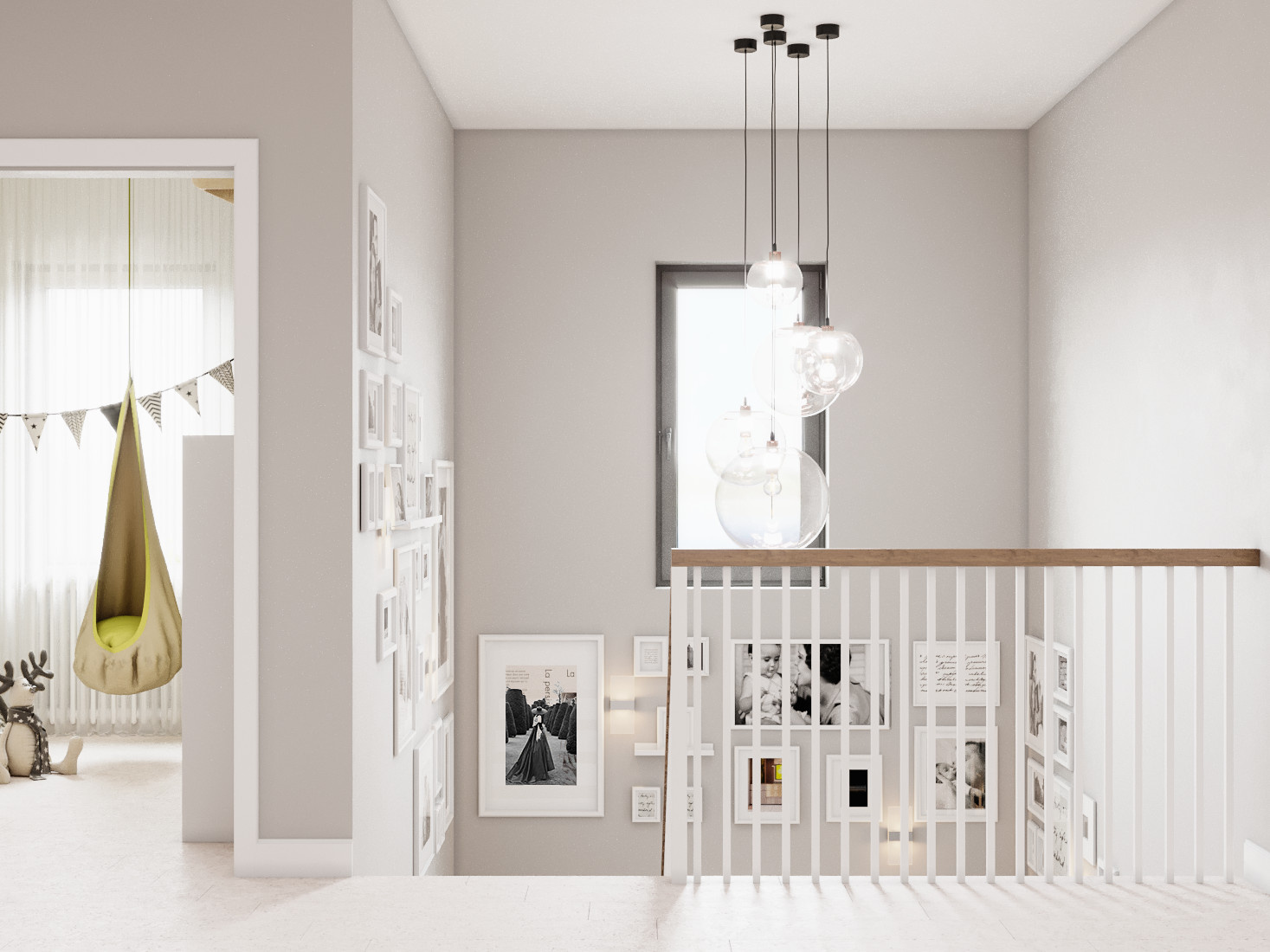 Коттедж с тремя детскими, 224 м2