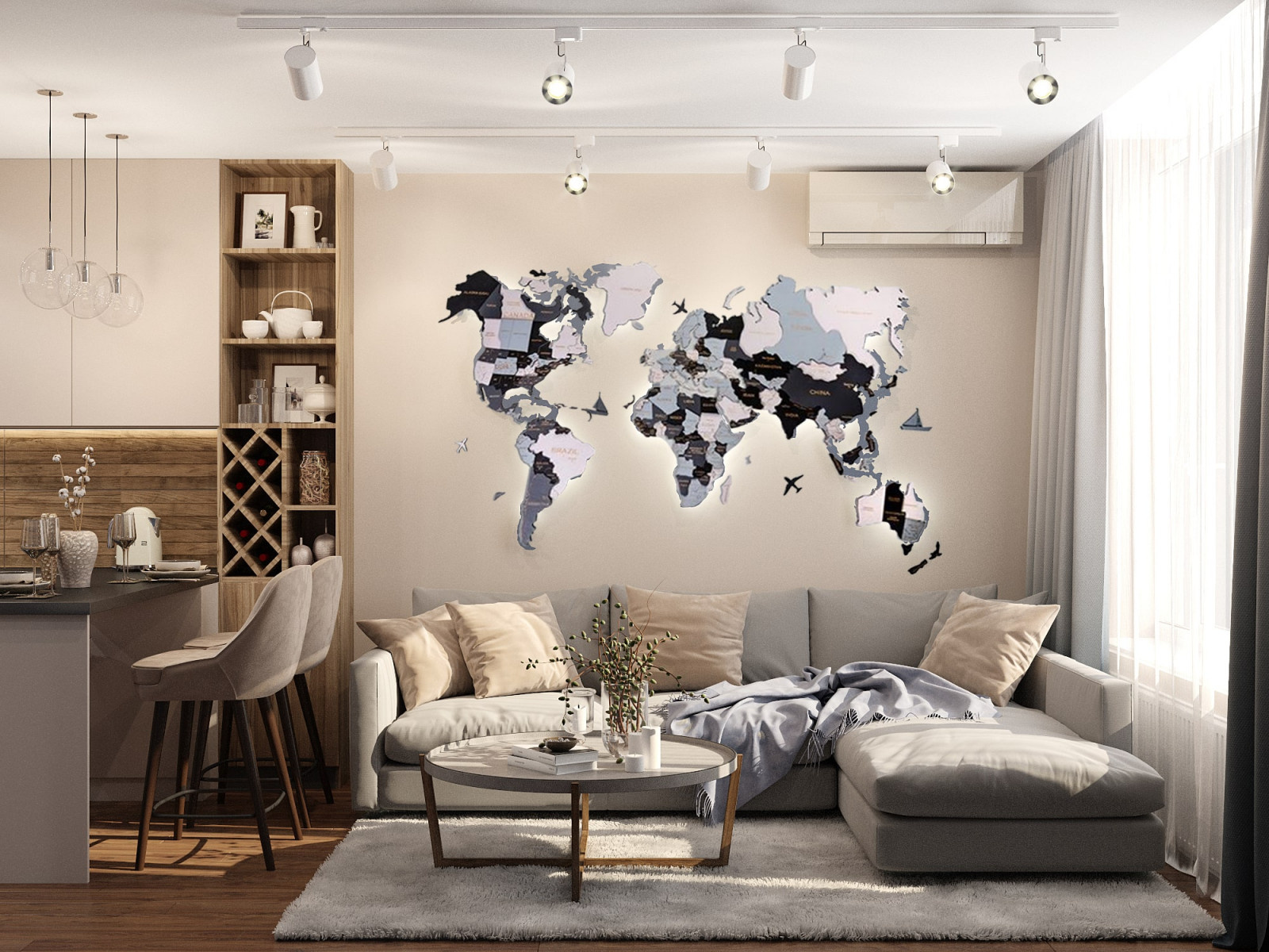 ЖК NOW, 2 комнаты, 46 м²