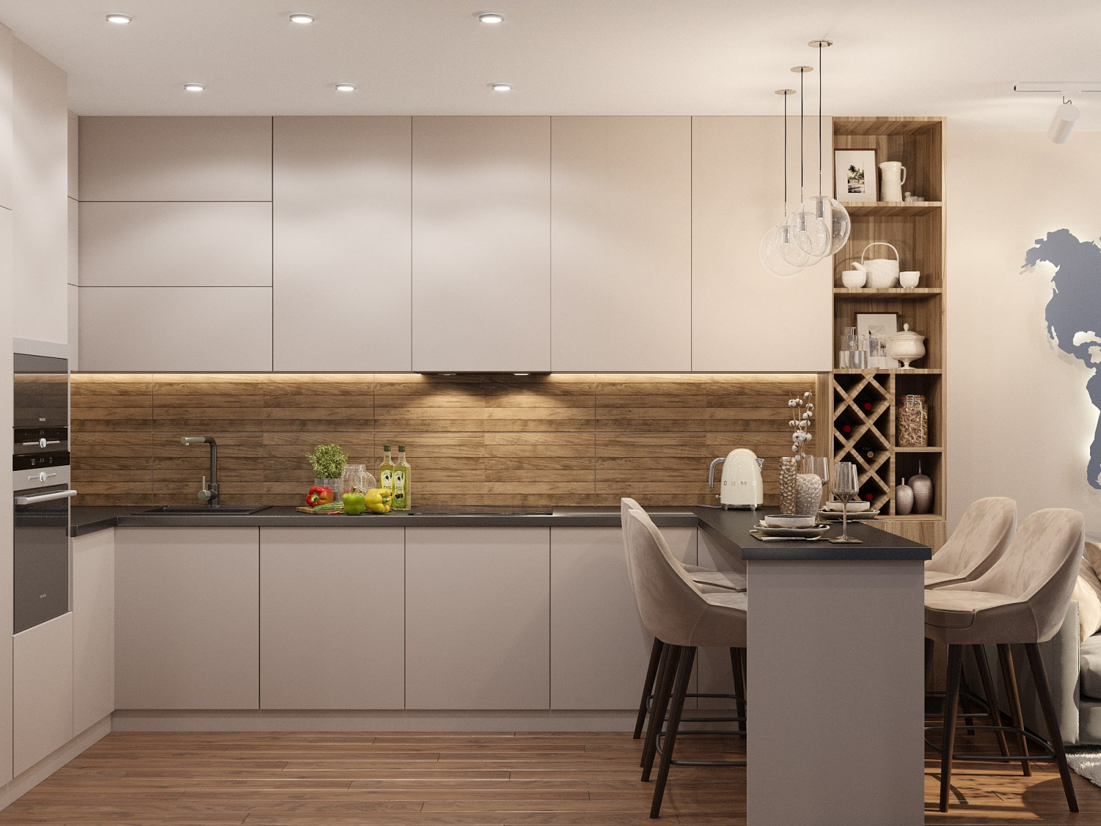 ЖК NOW, 2 комнаты, 46 м²