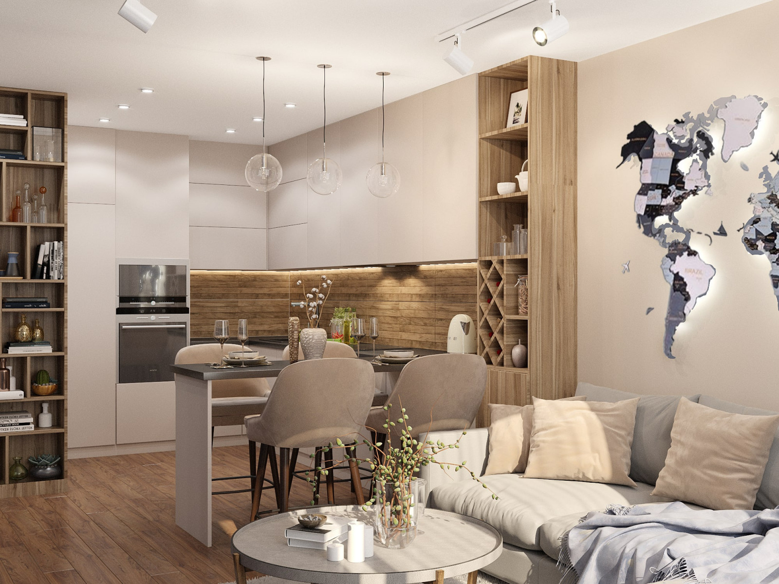 ЖК NOW, 2 комнаты, 46 м²