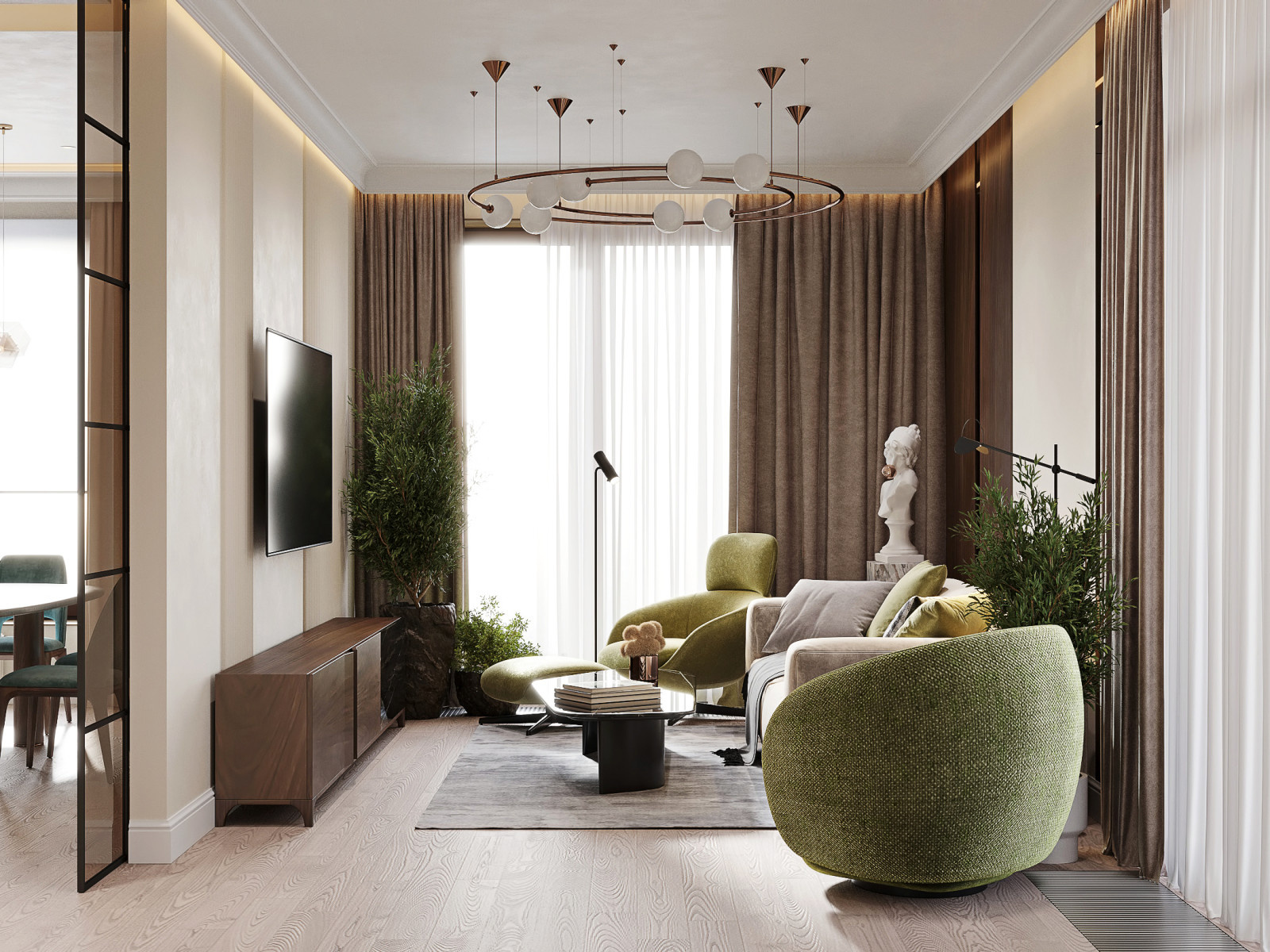 Квартира в ЖК "КРЕСТОВСКИЙ DE LUXE"