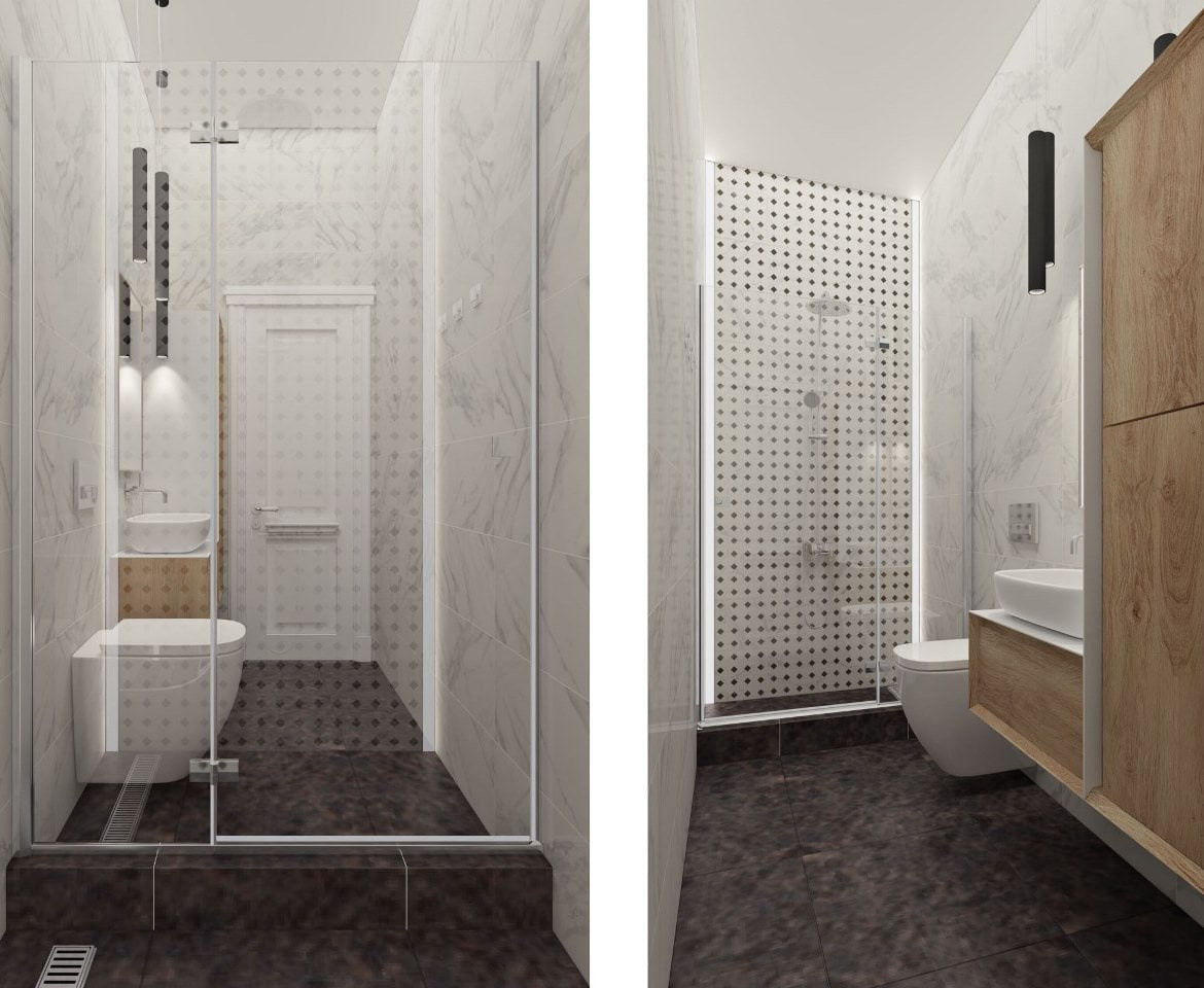 ЖК D1, 3 комнаты, 90 м²
