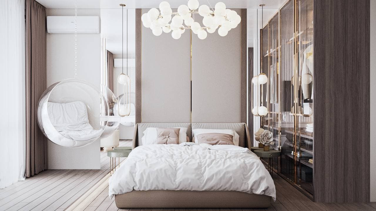 ЖК Врубеля 4, 2 комнаты, 45м²