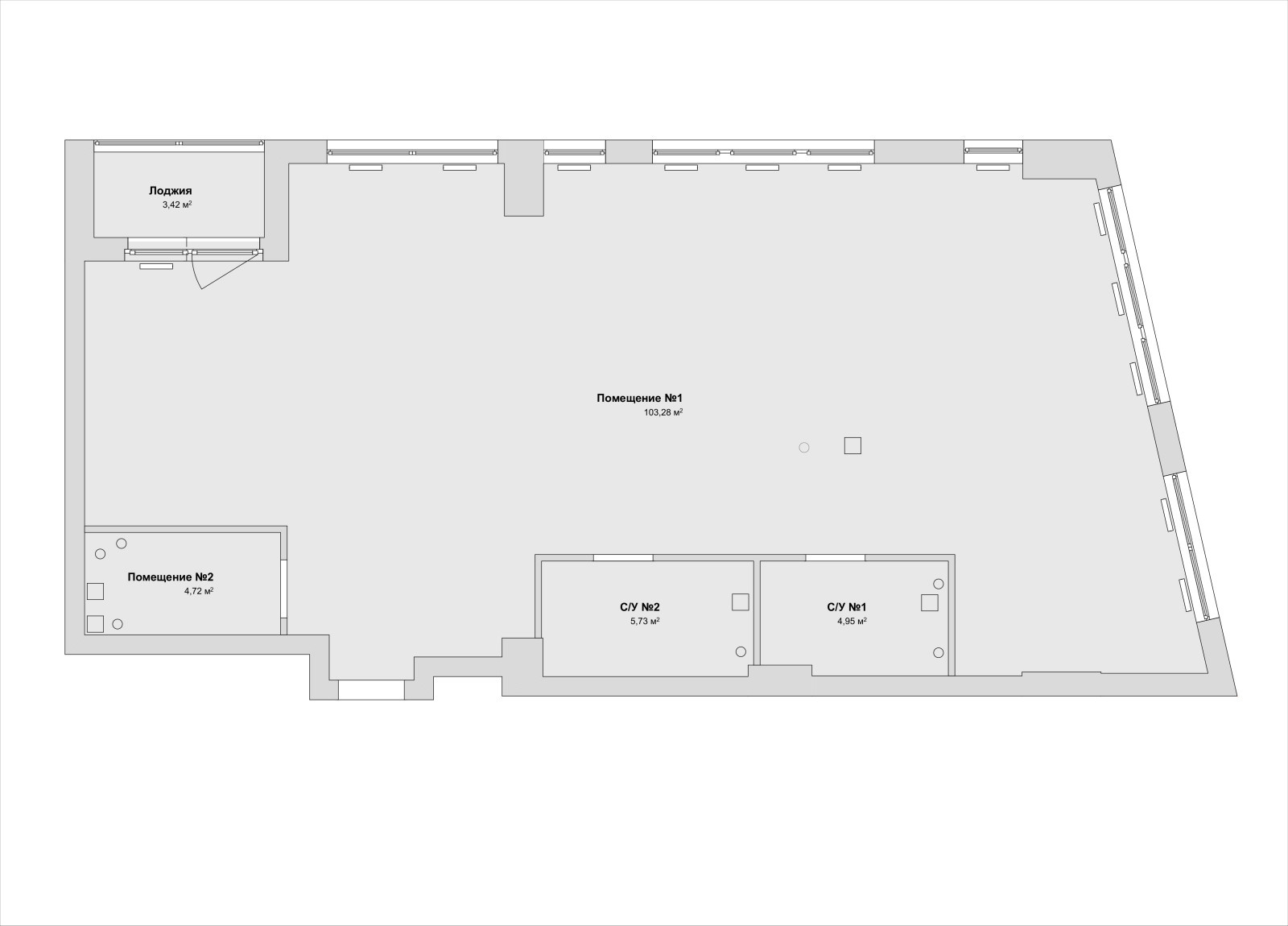 ЖК "Утёсов" 116 м²