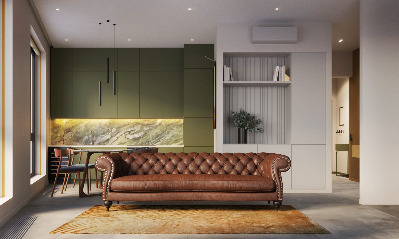 GREEN FLAT