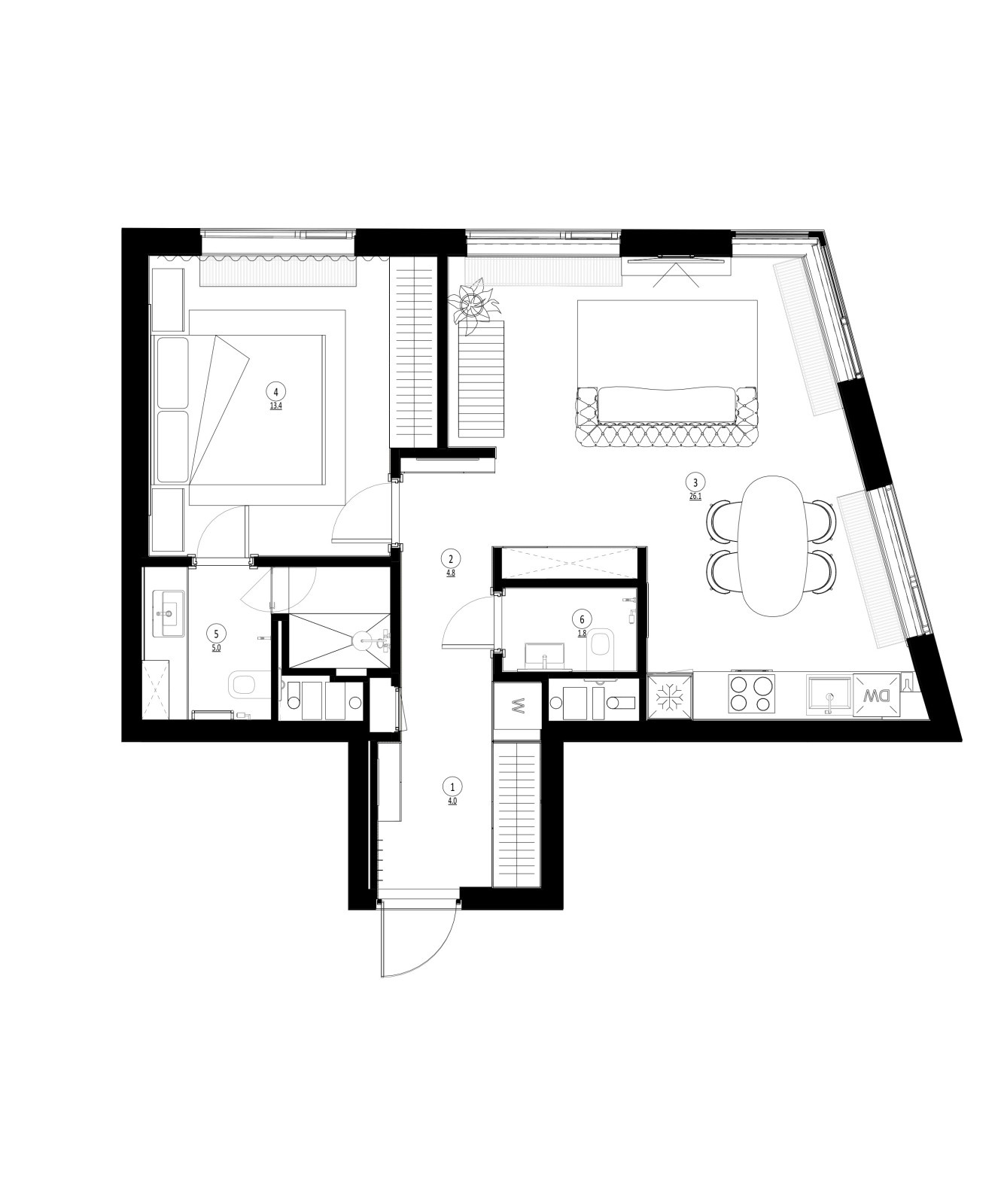 Обложка проекта: GREEN FLAT