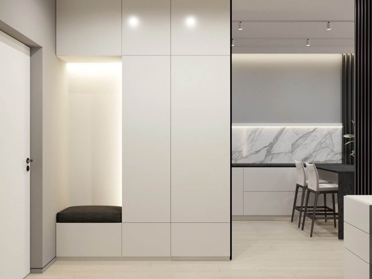 ЖК Белые Ночи, 2 комнаты, 54 м²