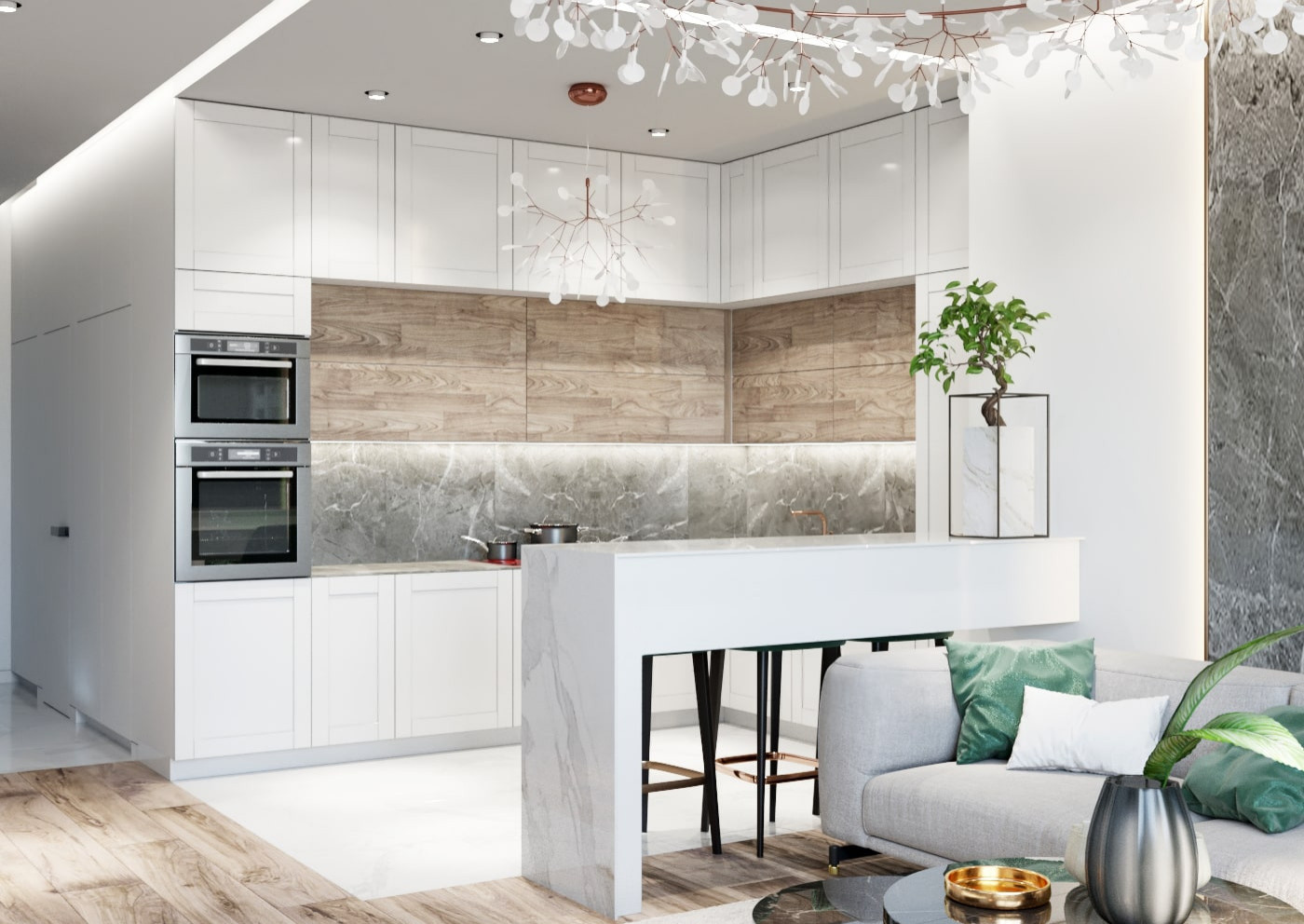 ЖК Звезды Арбата, 2 комнаты, 64 м²