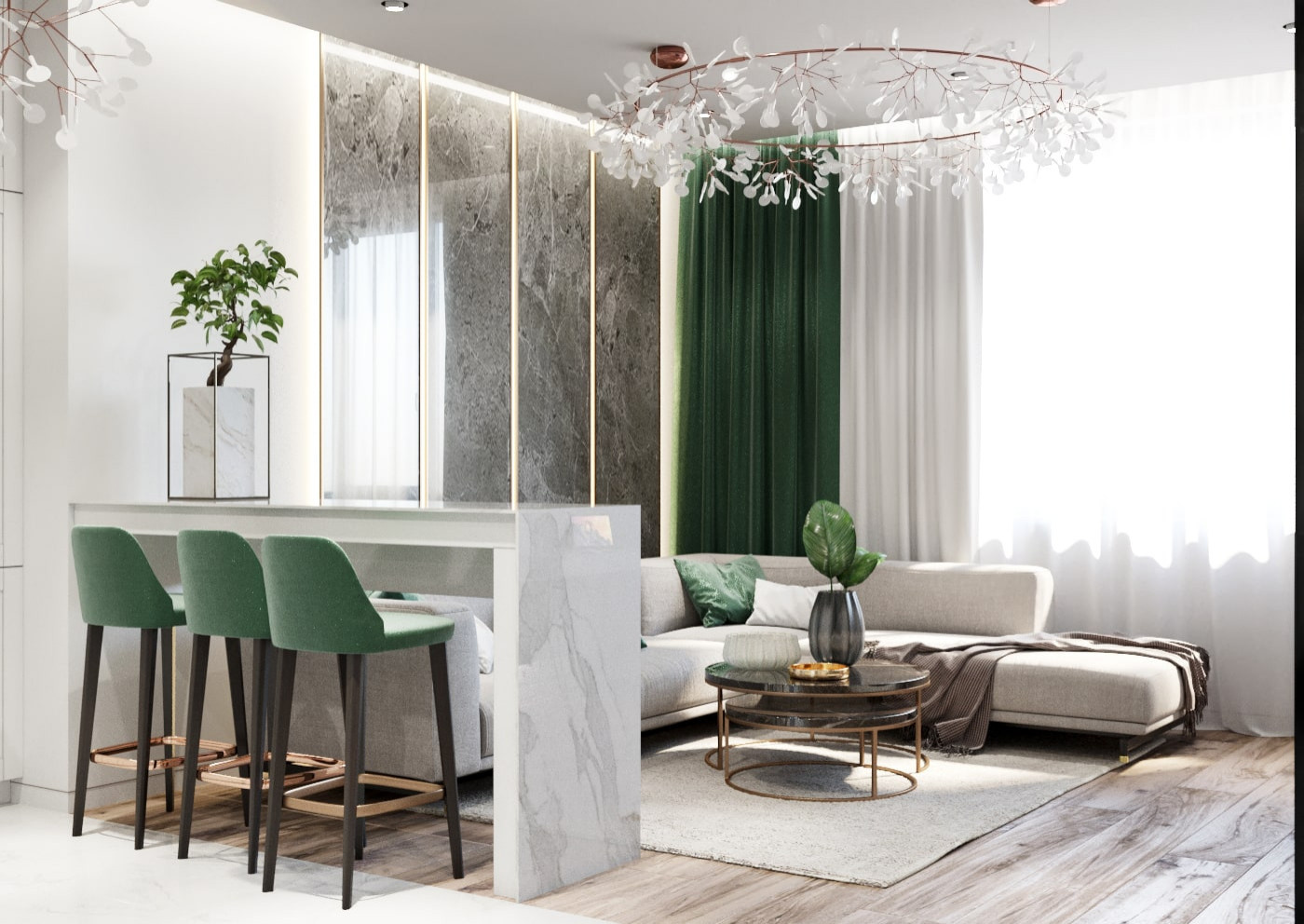 ЖК Звезды Арбата, 2 комнаты, 64 м²
