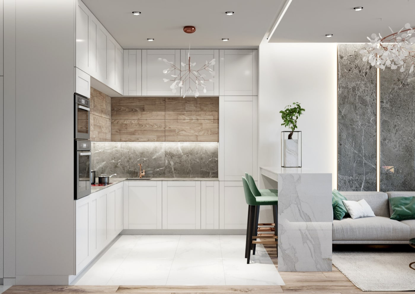 ЖК Звезды Арбата, 2 комнаты, 64 м²