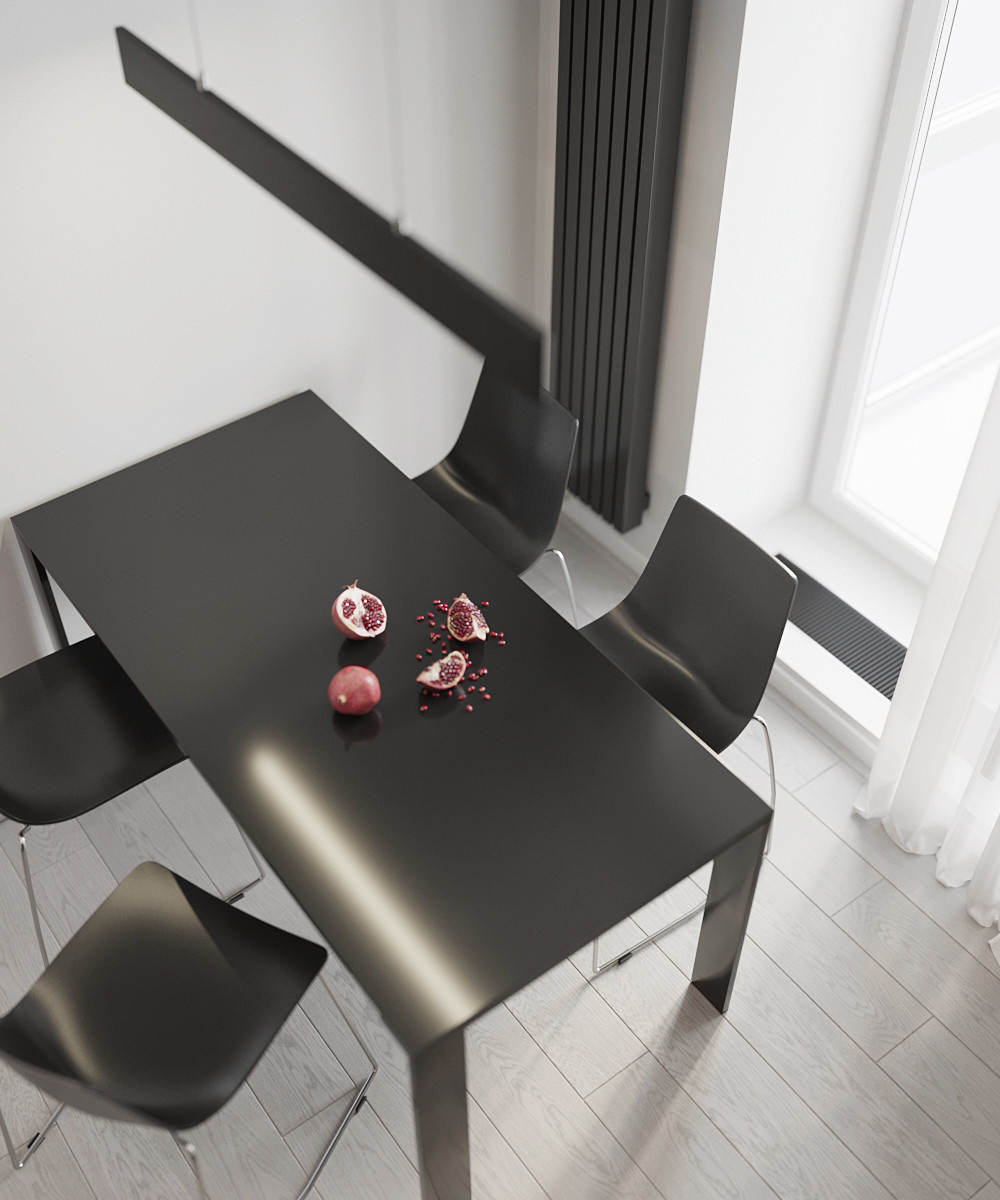 Дизайн-проект трехкомнатной квартиры, 90 кв.м