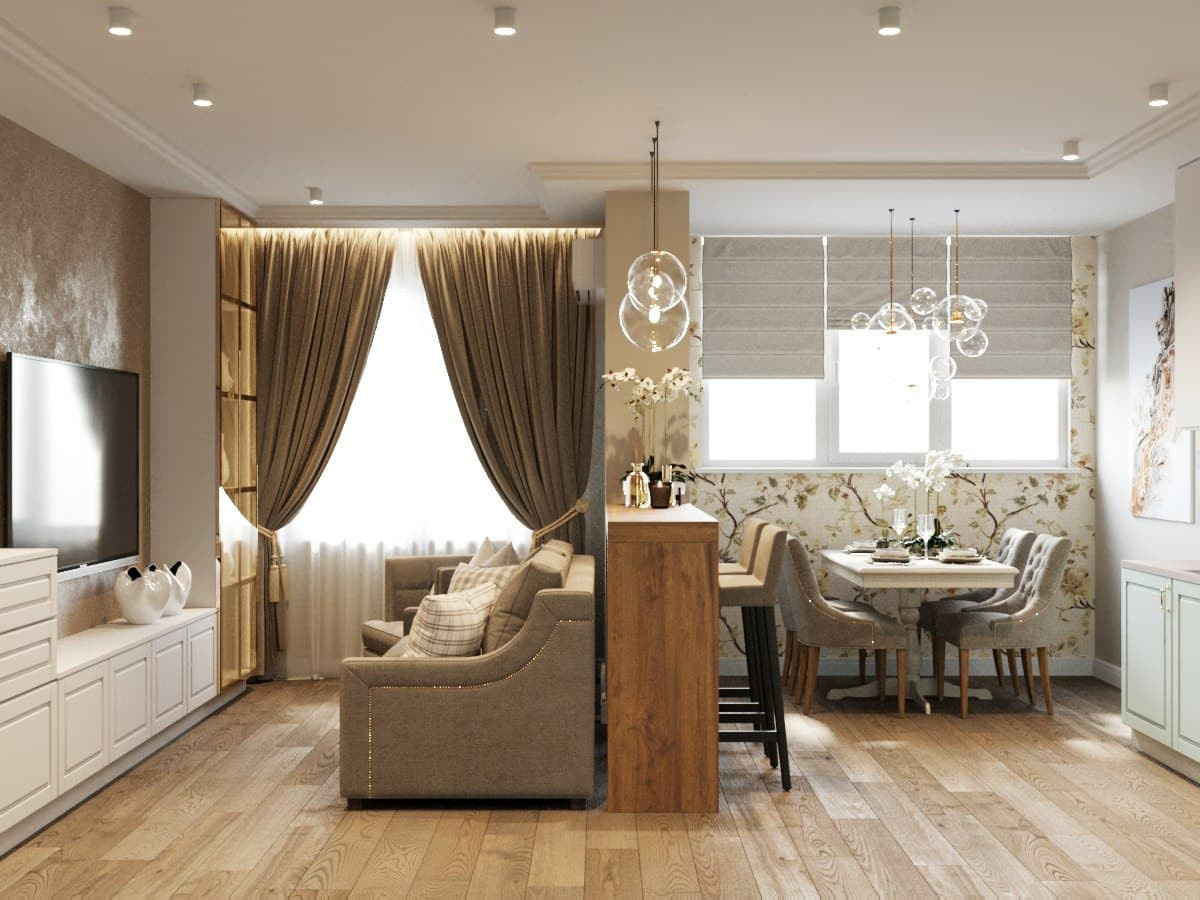 ЖК Искра Парк, 3 комнаты, 78 м²
