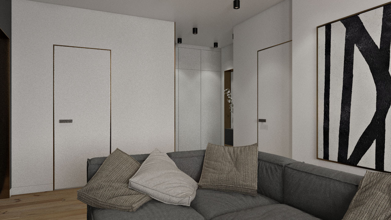 ЖК Spires, 3 комнаты, 81м²