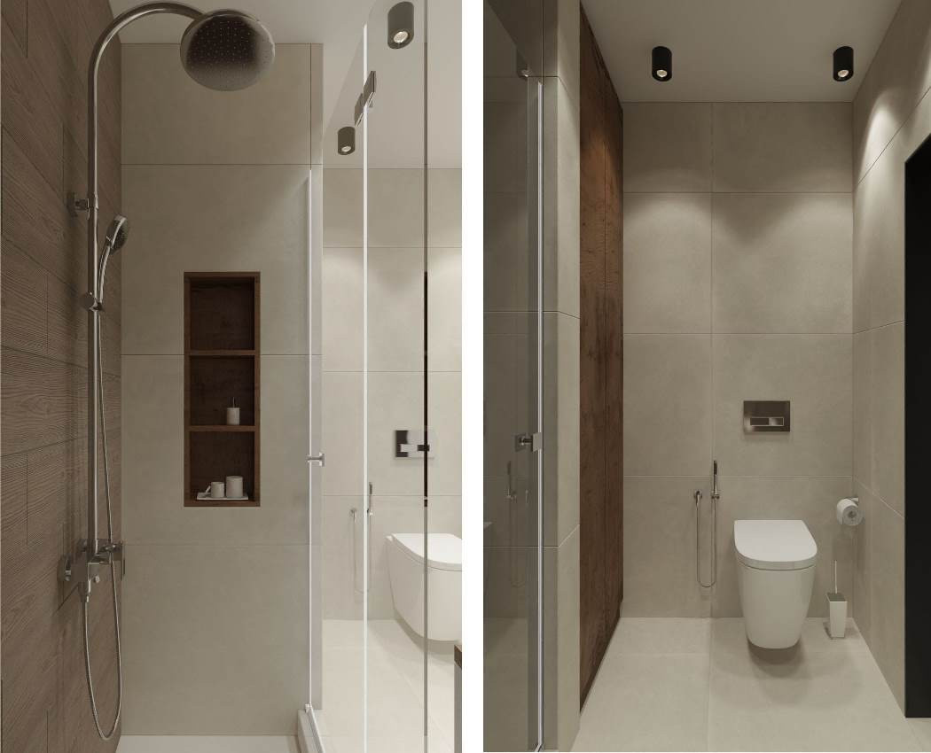 ЖК Spires, 3 комнаты, 81м²