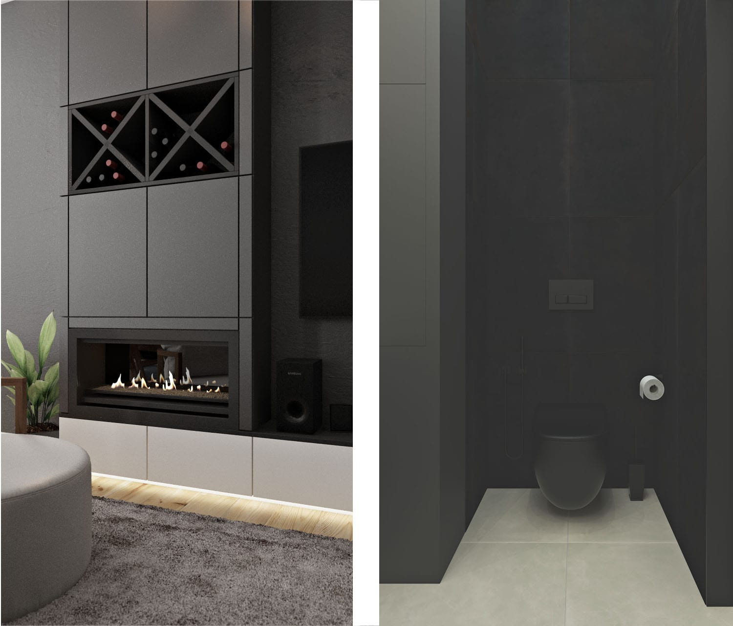 ЖК Spires, 3 комнаты, 81м²