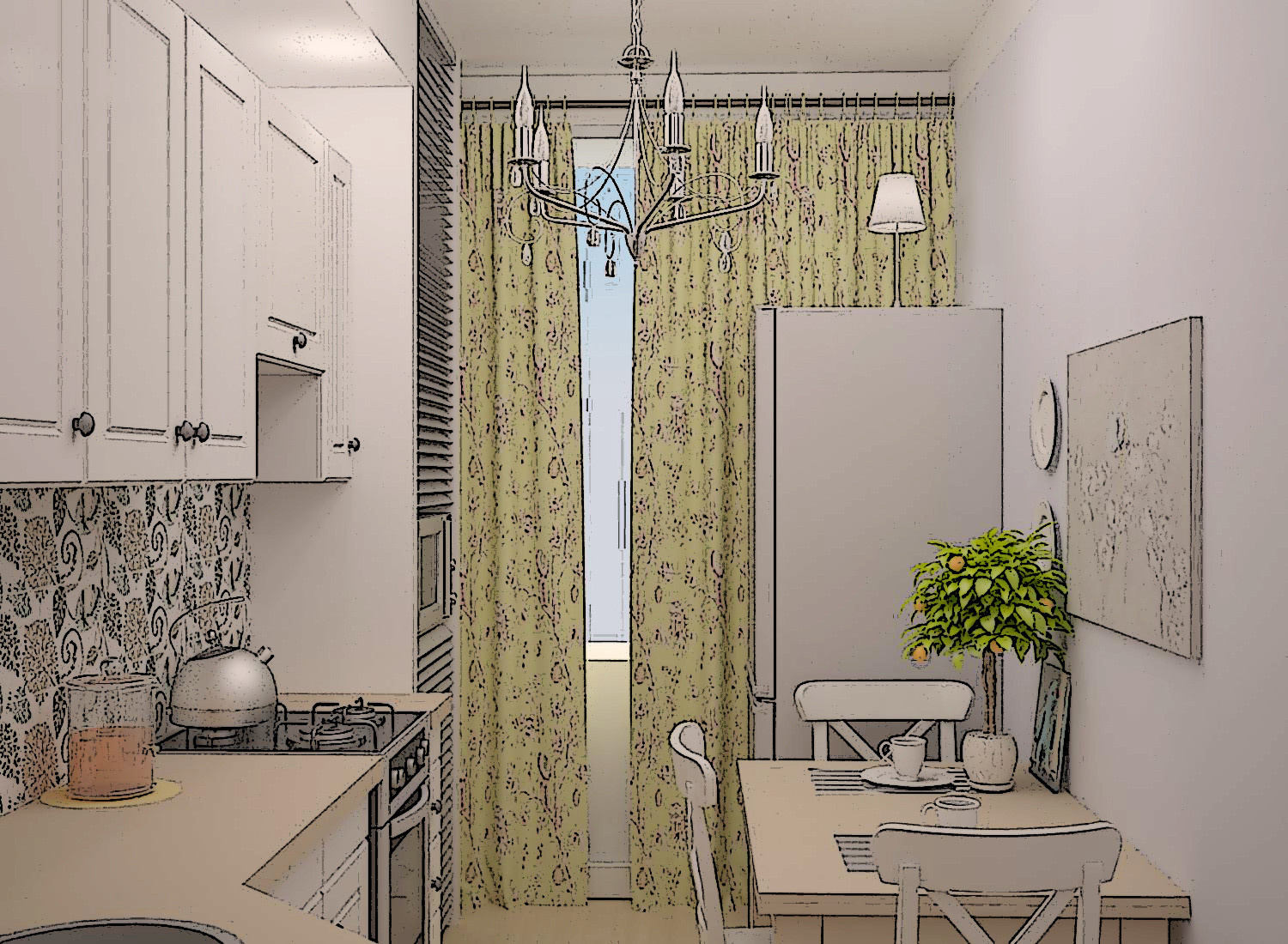 Квартира для пожилой пары