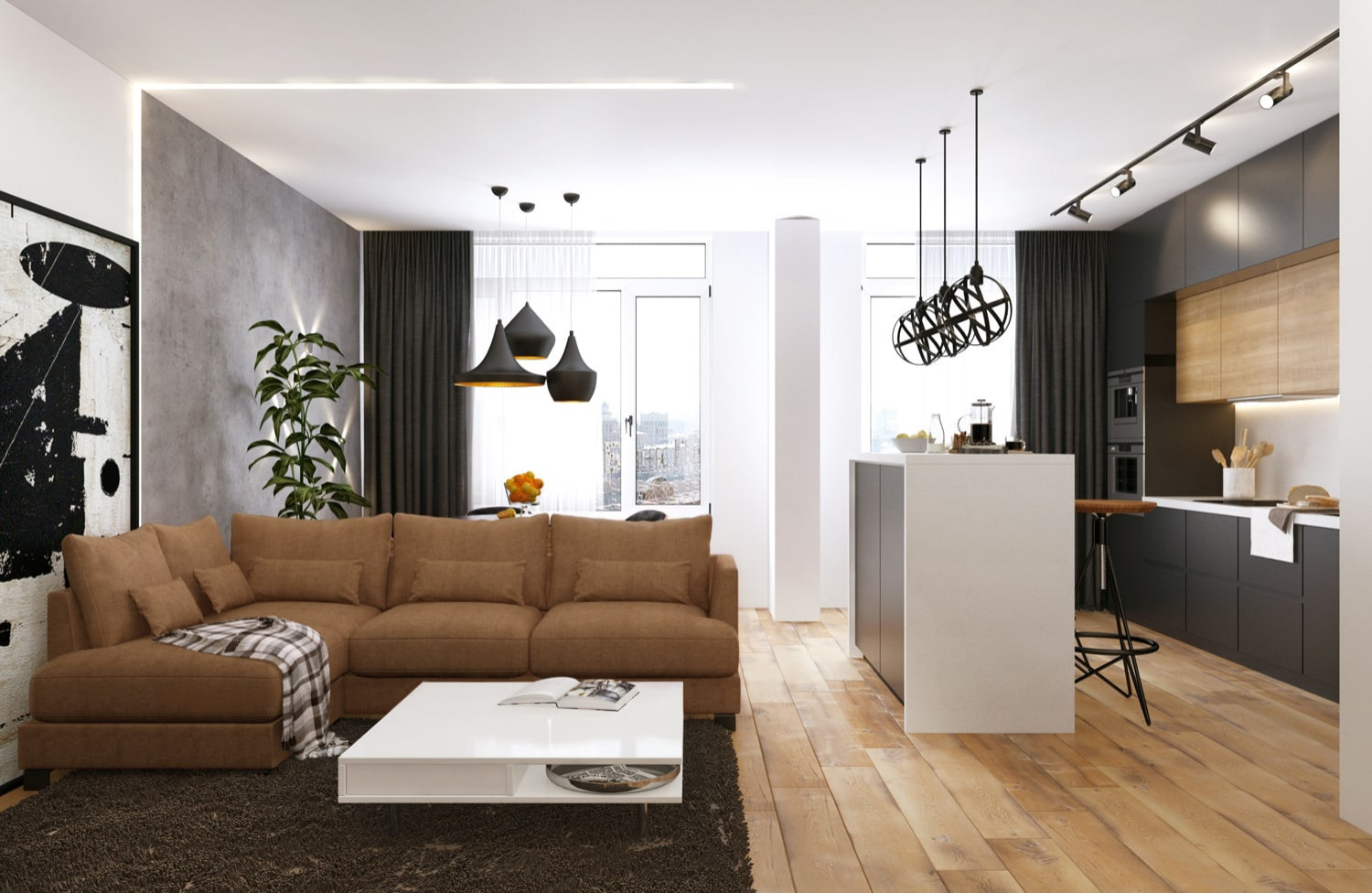 ЖК Артисан, 2 комнаты, 65 м²