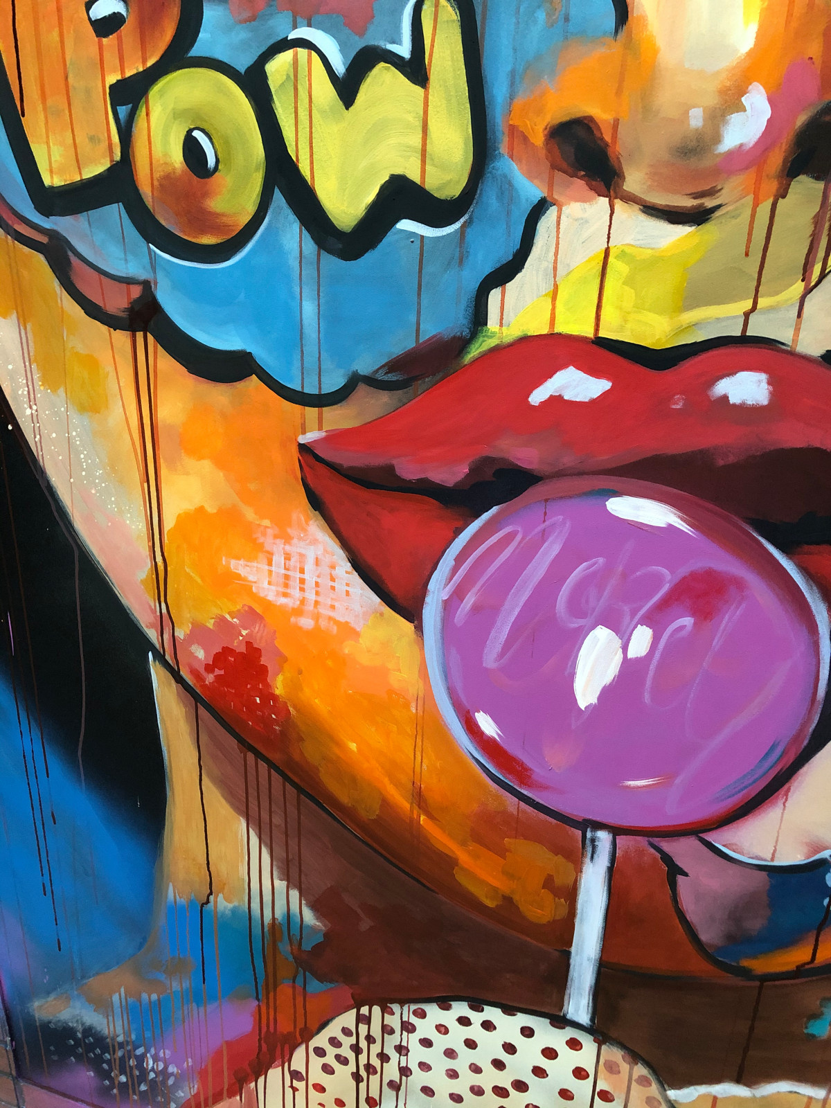 Mural for a boutique