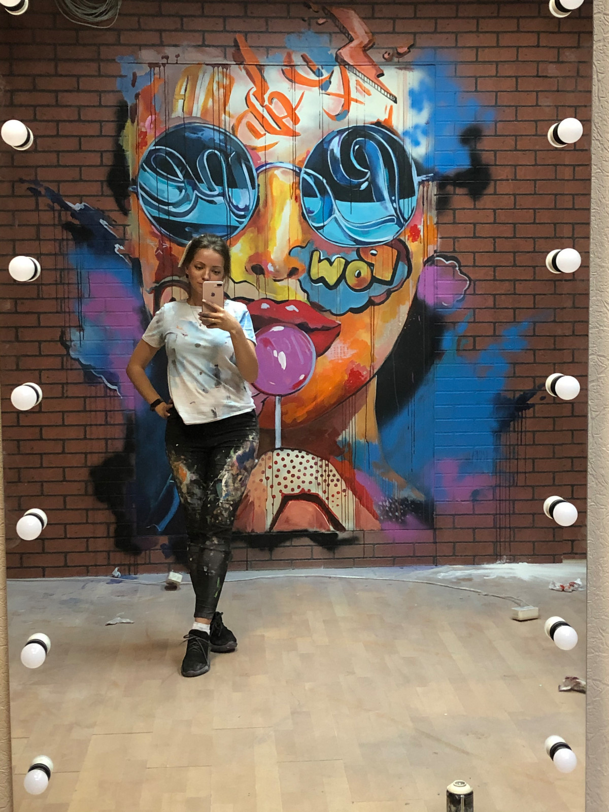 Mural for a boutique