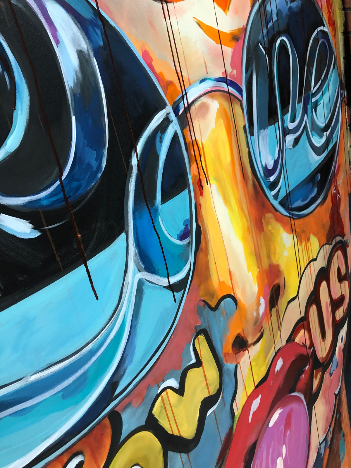 Mural for a boutique