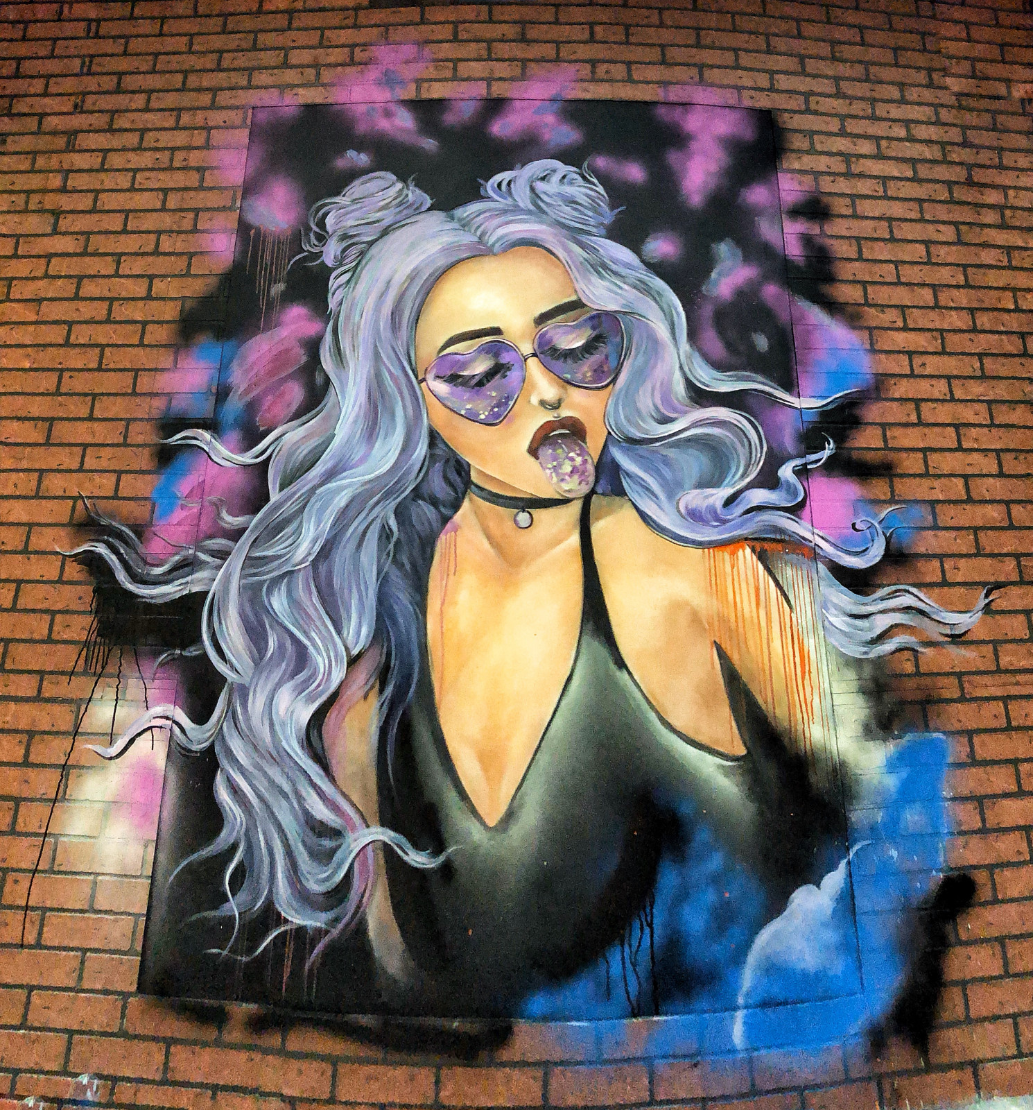 Mural for a boutique