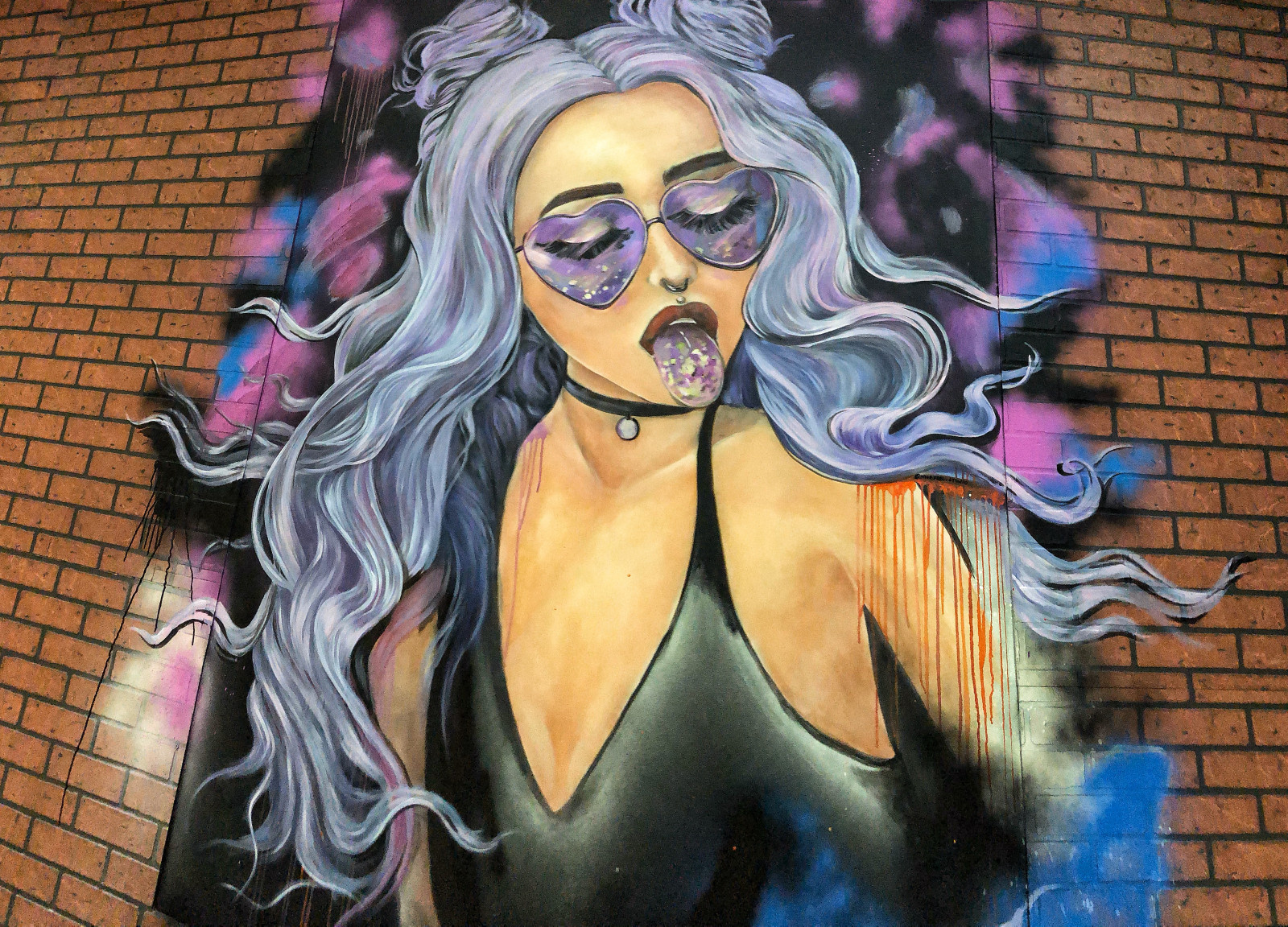 Mural for a boutique