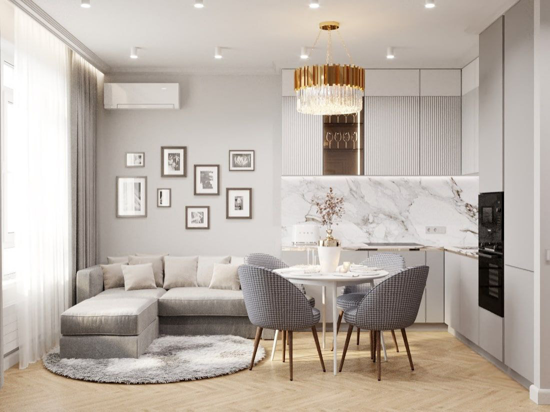 ЖК Белые ночи, 2 комнаты, 45 м²