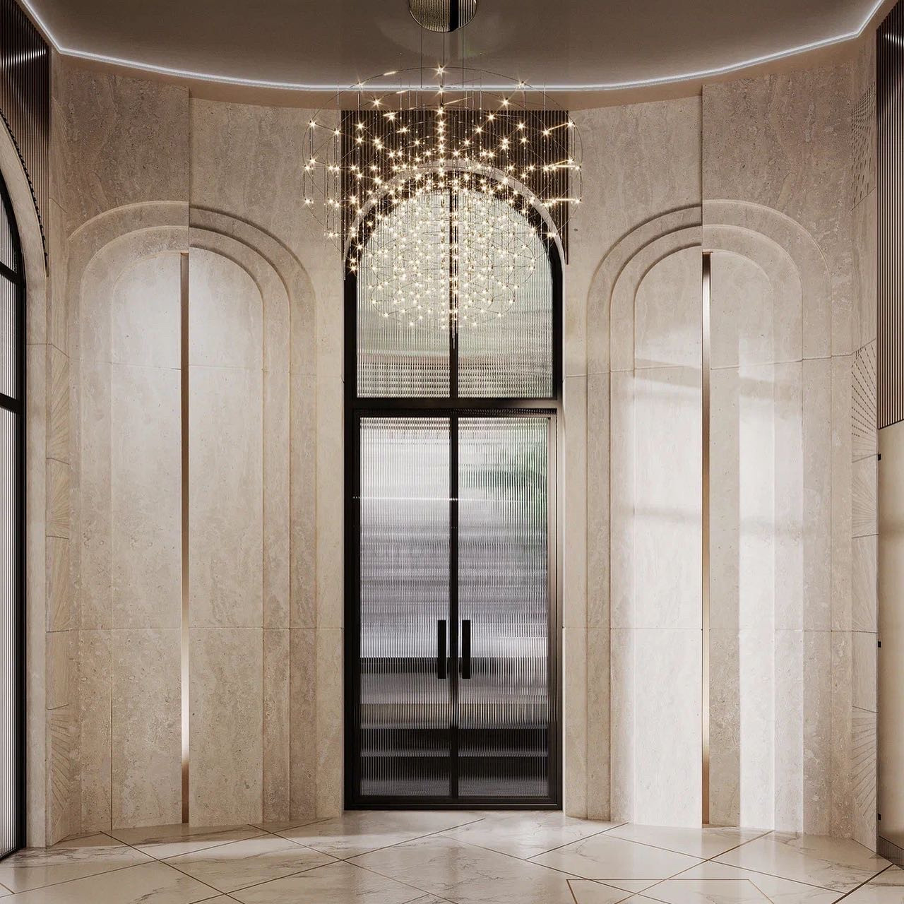 Лифтовые холлы Grand Royal Residents Сочи
