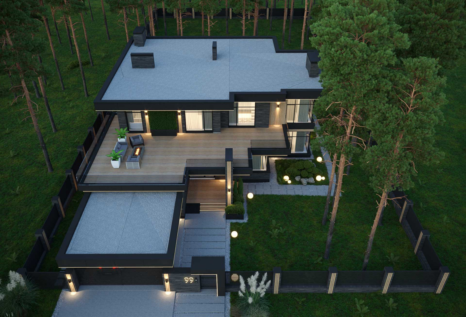 Brutalhouse 630 m2