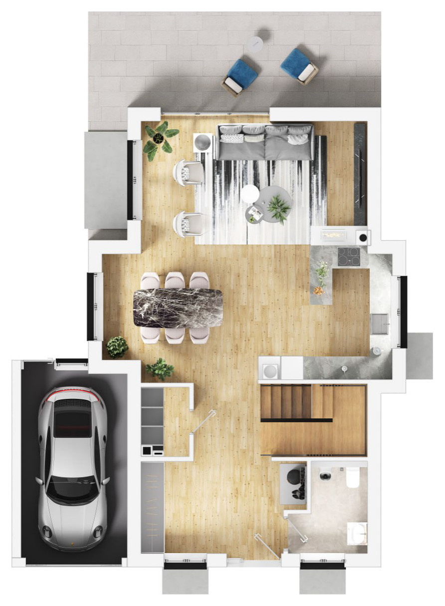 3D-Grundriss