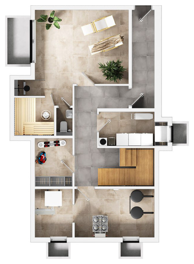 3D-Grundriss