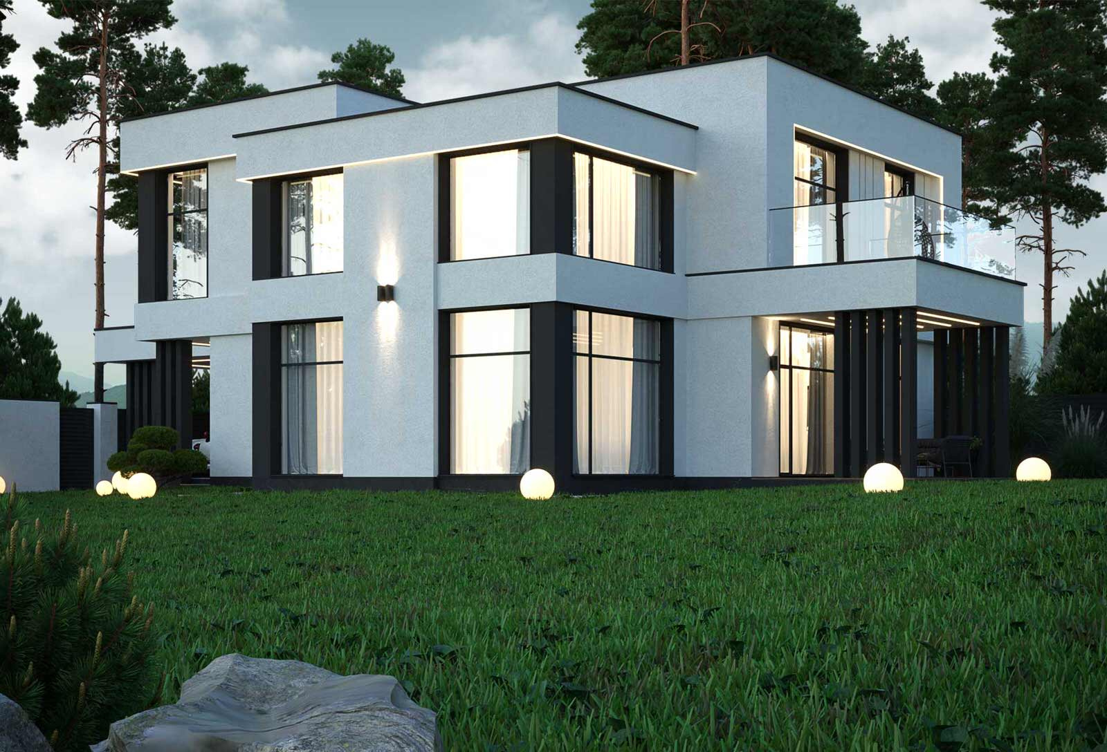 WhiteVilla 260m2