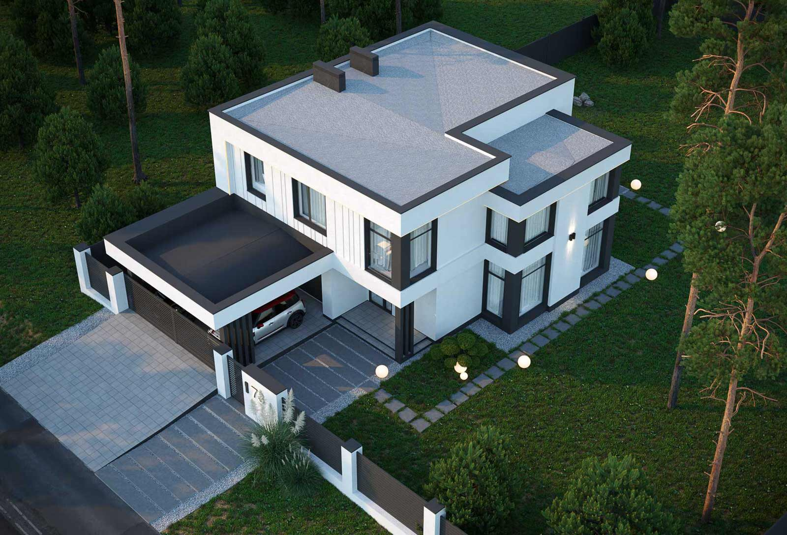 WhiteVilla 260m2