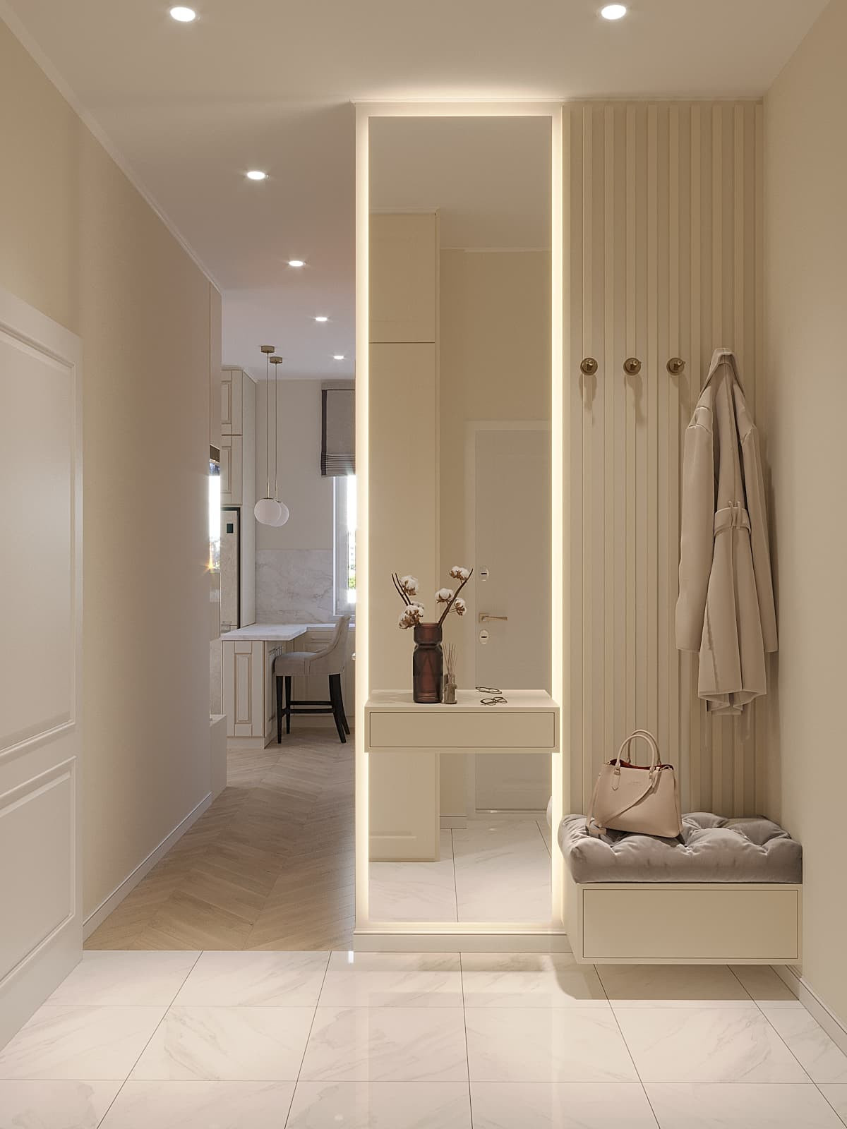 ЖК Река, 3 комнаты, 65 м²