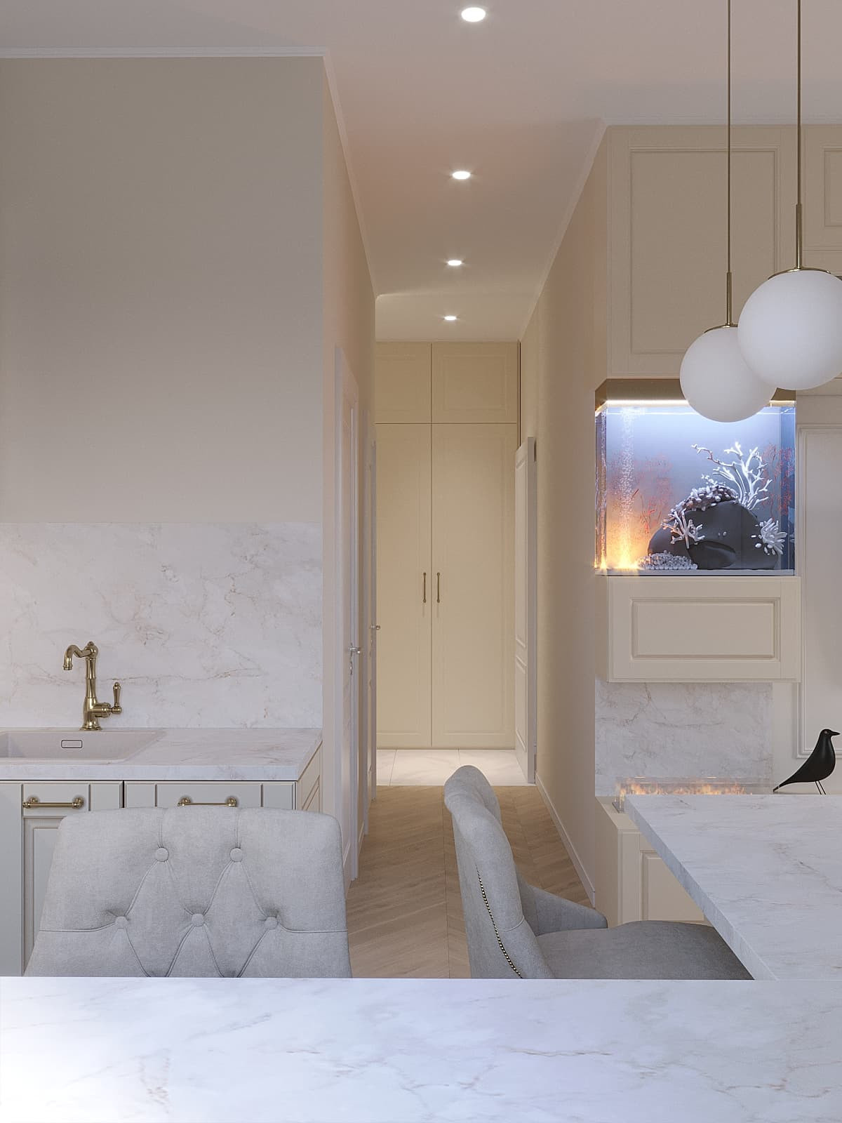 ЖК Река, 3 комнаты, 65 м²