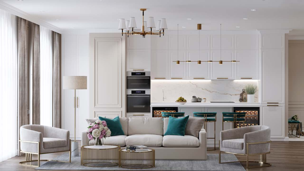 ЖК Зеленая вертикаль, 3 комнаты, 109 м²