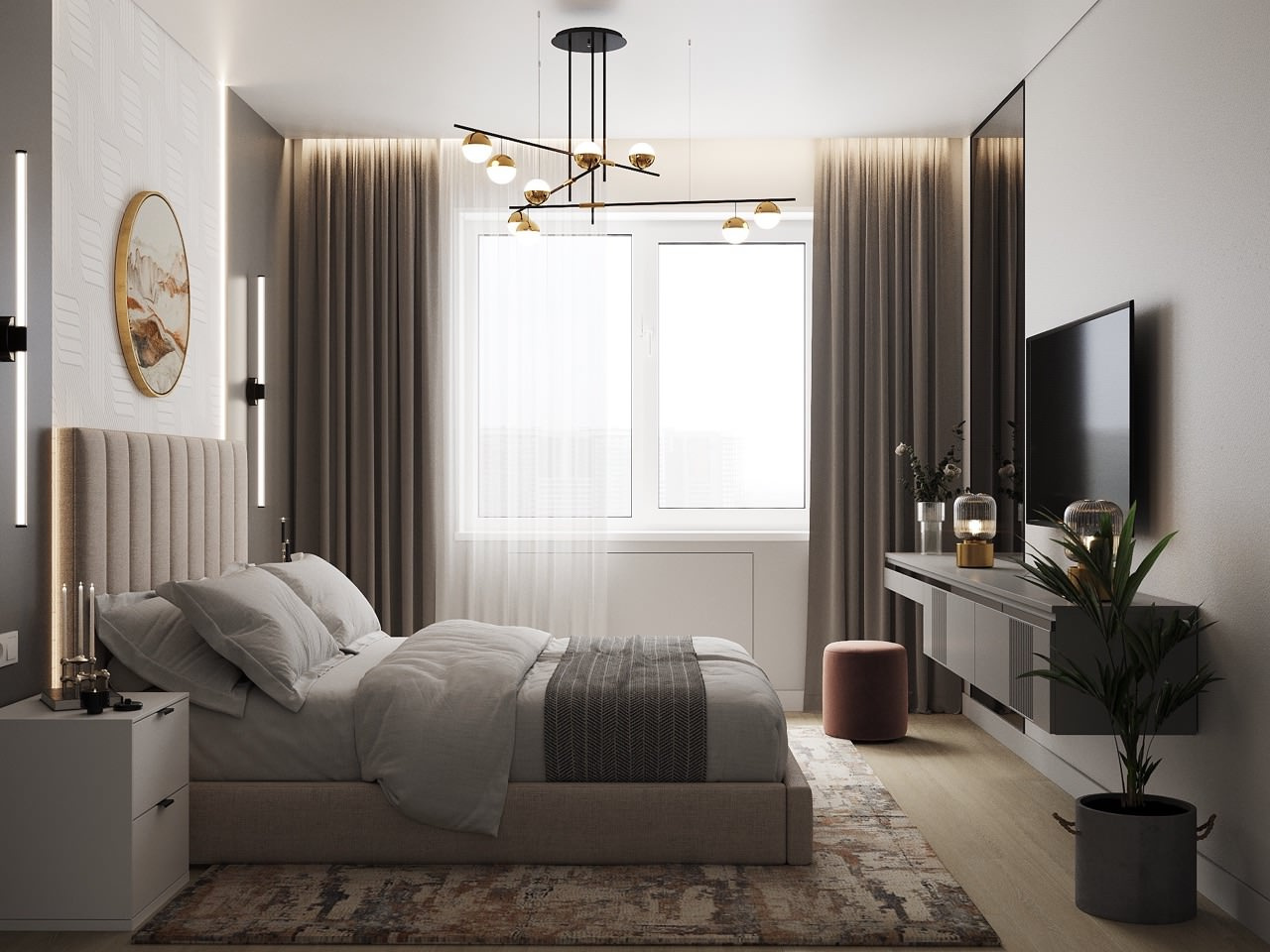 ЖК Lumin, 2 комнаты, 65 м²