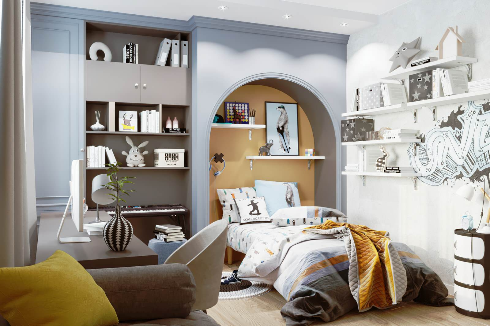 Bright cozy home