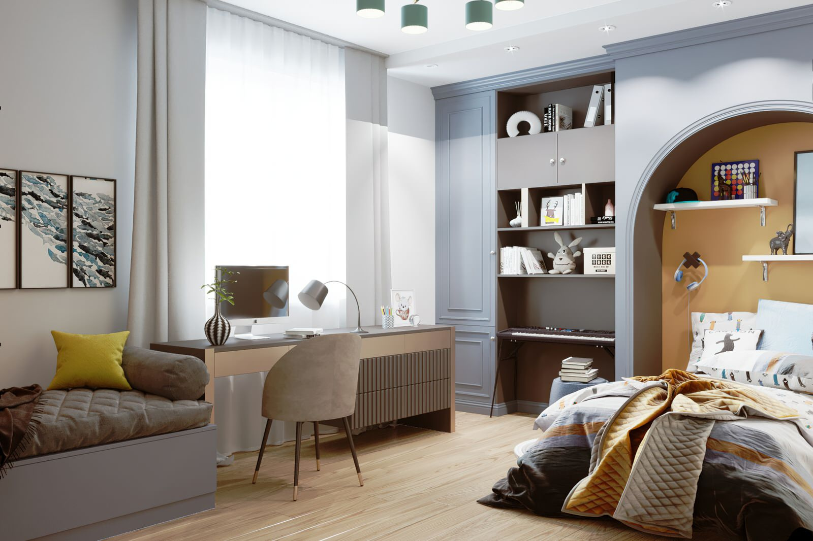 Bright cozy home