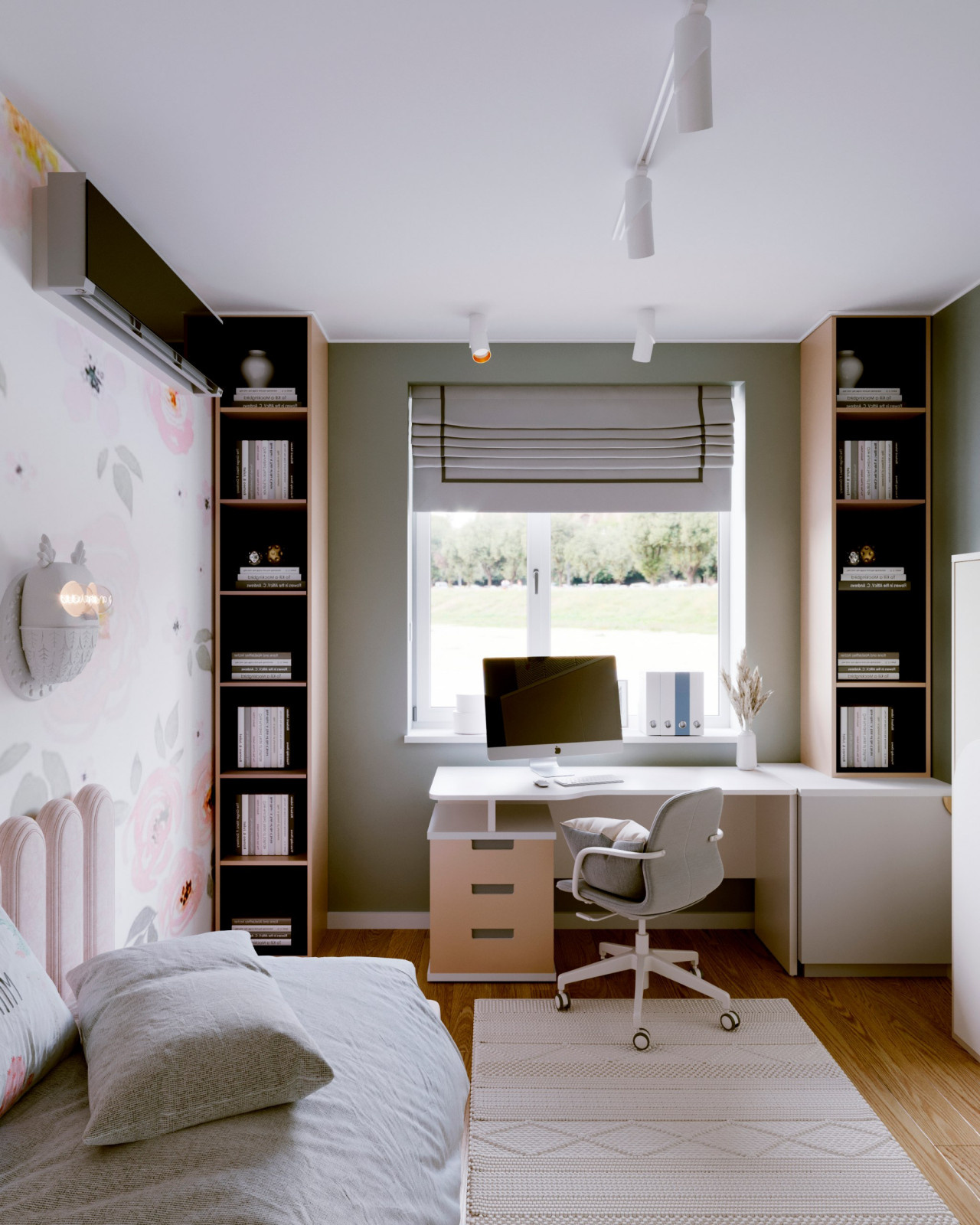 Western residence. Часть #1 Визуализации