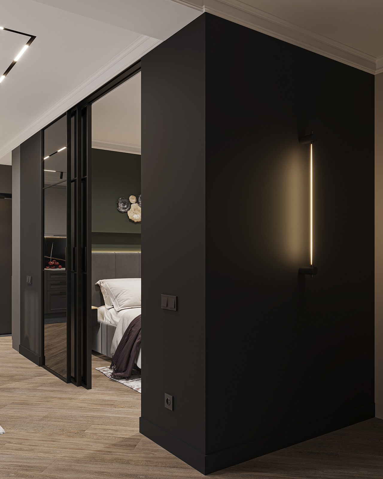 Дизайн-проект стильной квартиры 75 м²