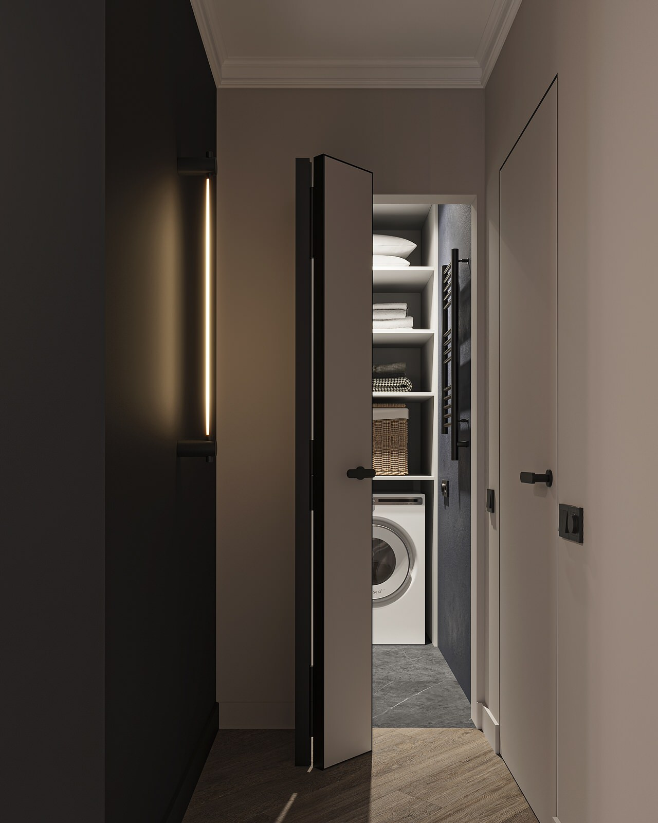 Дизайн-проект стильной квартиры 75 м²