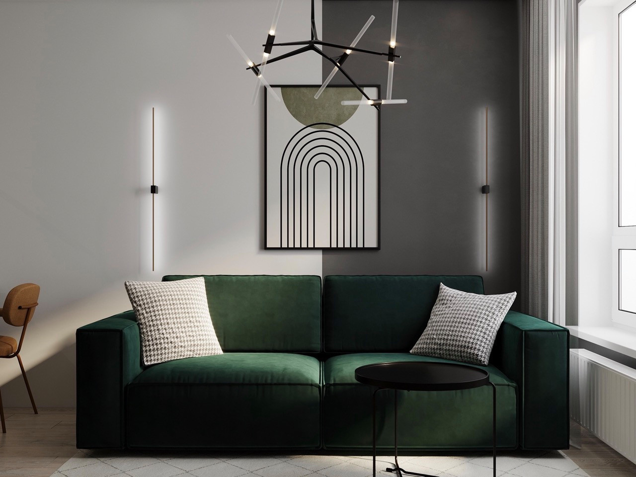 ЖК Лес, 2 комнаты, 40 м²