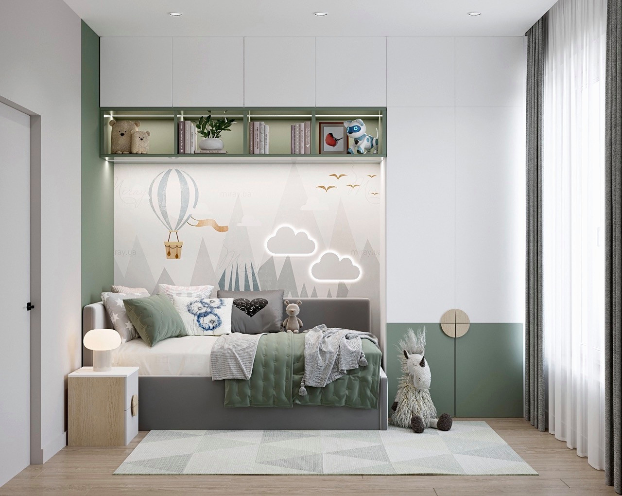 ЖК RiverSky,  3 комнаты, 92м²