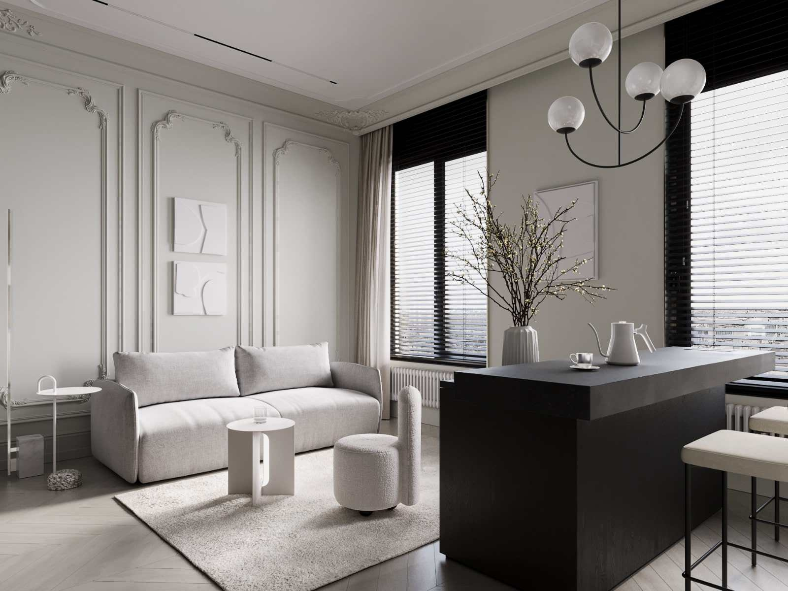 Обложка проекта: Interior Design Living room