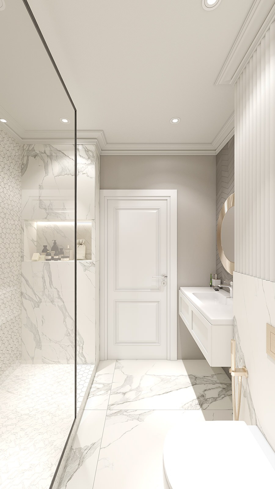 Interior design of a 3-room apartment Zaporozhye